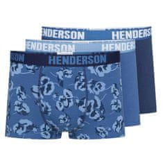 Henderson Pánské boxerky 3 pack 42256 Jarl - HENDERSON vícebarevná M