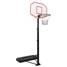 Vidaxl Basketbalový koš bílý 258–363 cm polyethylen