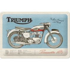 Nekupto Cedule 20x30 Triumph Bonneville NA22332