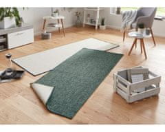 NORTHRUGS Běhoun Twin-Wendeteppiche 103095 green cream – na ven i na doma 80x250