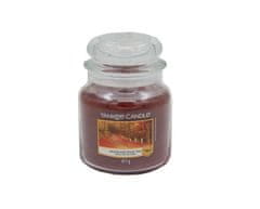 Yankee Candle Svíčka vonná sklo WOODLAND ROAD 411g (hoří 70hod)