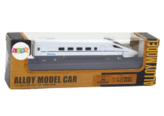 Lean-toys Model Sběratelský Vlak Vagón Bílý 1:48 Kovový