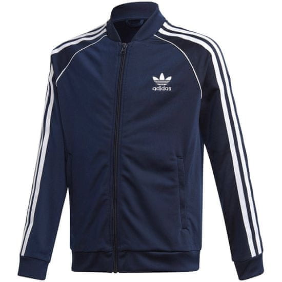 Adidas Mikina tmavomodrá 117 - 122 cm/XXS Sst Tracktop