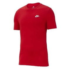 Nike Tričko červené XL M Nsw Club Tee