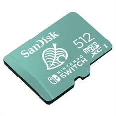 SanDisk Nintendo Switch micro SDXC 512GB 100MB/s A1 C10 V30 UHS-1 U4