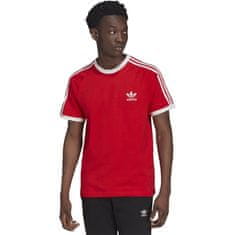 Adidas Tričko červené XL 3STRIPES Tee