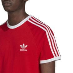 Adidas Tričko červené XL 3STRIPES Tee