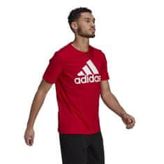 Adidas Tričko na trenínk červené XL Essentials Big Logo Tee