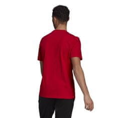 Adidas Tričko na trenínk červené XL Essentials Big Logo Tee