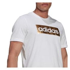 Adidas Tričko na trenínk bílé L Foil Box Logo