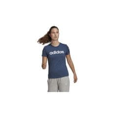 Adidas Tričko na trenínk tmavomodré XS Essentials Slim Logo Tee