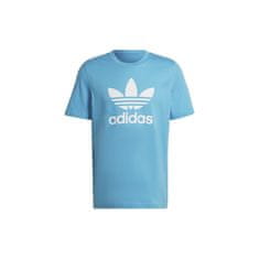 Adidas Tričko na trenínk modré L Trefoil Tshirt