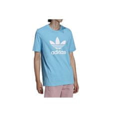 Adidas Tričko na trenínk modré L Trefoil Tshirt