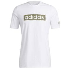 Adidas Tričko na trenínk bílé XL M Skt Lin G T