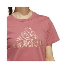 Adidas Tričko béžové S Holiday Graphic Tee W