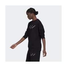 Adidas Mikina černá 164 - 169 cm/M Crew