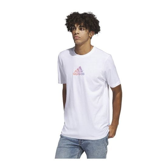 Adidas Tričko bílé XL Power Logo Tee