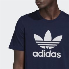 Adidas Tričko tmavomodré S Trefoil