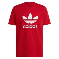 Adidas Tričko červené M Trefoil