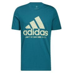 Adidas Tričko tyrkysové XL Unity