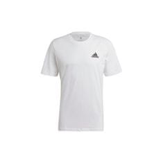 Adidas Tričko bílé XL Essentials Embroidered Small Logo Tee