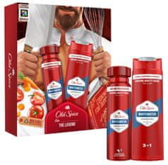 Old Spice Whitewater Chef Dárková sada s deodorantem ve spreji 150 ml a sprchovým gelem 250 ml