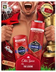 Old Spice Captain Footballer Dárková sada s deodorantem 50 ml, sprchovým gelem 250 ml a otvírákem na lahve