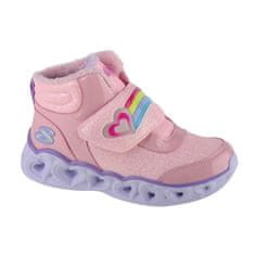 Skechers Boty fialové 31 EU Heart Lights Brilliant Rainbow