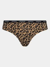 Guess Dámské kalhotky O3YE01KBUT0 - P1CA vzor leopard - Guess M