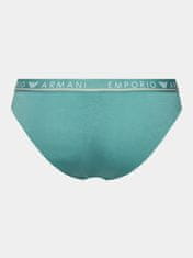 Emporio Armani Dámské kalhotky 2PACK 163334 3F227 02631 tyrkysové - Emporio Armani M