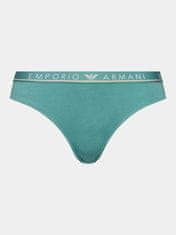 Emporio Armani Dámské kalhotky 2PACK 163334 3F227 02631 tyrkysové - Emporio Armani M