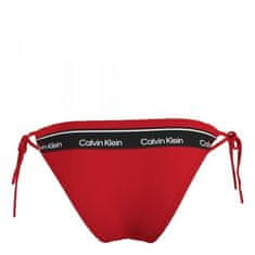 Calvin Klein Dámské plavkové kalhotky KW0KW02431 XNE červené - Calvin Klein M