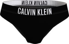 Calvin Klein Dámské plavkové kalhotky KW0KW01859 BEH černé - Calvin Klein XL