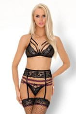 Livco Corsetti Erotická souprava Snehana - LivCo CORSETTI FASHION černá L/XL