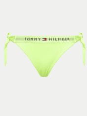 Tommy Hilfiger Dámské plavkové kalhotky UW0UW04497 LT3 neon. žluté - Tommy Hilfiger S