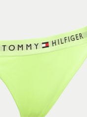 Tommy Hilfiger Dámské plavkové kalhotky UW0UW04497 LT3 neon. žluté - Tommy Hilfiger S