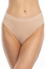 Julimex Dámské kalhotky Bamboo Bikini beige - JULIMEX Béžová XL