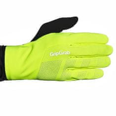 GRIP GRAB Ride 2 Windproof Spring-Autumn Gloves Yellow Hi-Vis - L