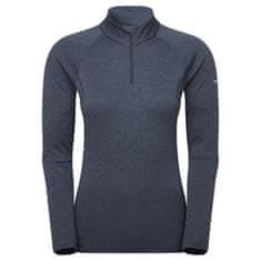 Montane Dámské funkční triko Montane DART ZIP NECK WOMEN ECLIPSE BLUE|L