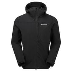 Montane Pánská softshellová bunda Montane Tenacity XT Hoodie BLACK|L