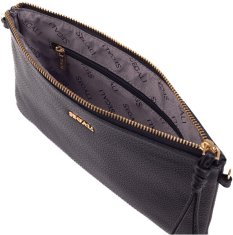 Dámská kožená crossbody kabelka 50532 black