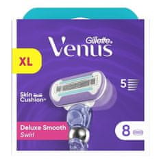 Gillette Náhradní hlavice Venus Deluxe Smooth Swirl 8 ks