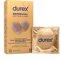 Durex Kondomy Sensual Extra Lube (Varianta 10 ks)