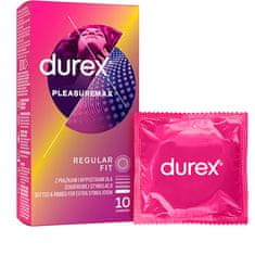 Durex Kondomy Pleasuremax Regular Fit (Varianta 10 ks)