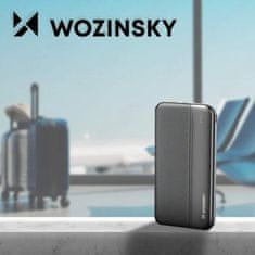 WOZINSKY WPBBK1 powerbanka 2 x USB 10000mAh 5V/2A Black