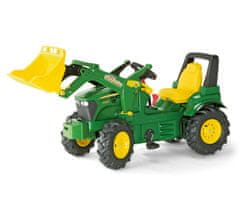 shumee Rolly Toys 710126 Rolly Farmtrac John Deere traktor s lžící a nafukovacími koly