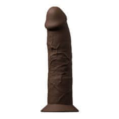 Amorelie Amorelie UNCOVER Dusk Dildo 19,2 cm (Espresso), super realistické dildo