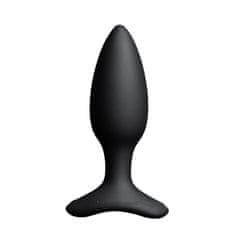 Lovense Lovense Hush 2 Butt Plug Small 38mm APP (Black), vibrační anální kolík