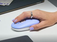 Logitech POP Mouse, fialová (910-007414)