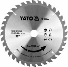 shumee YATO SAW DISC.VIEW. 185*36*20 60622